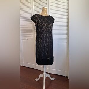 AnnaLee + Hope size 6 dress black lace